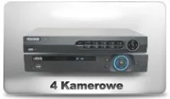 rejestratory analogowe 4 kamer